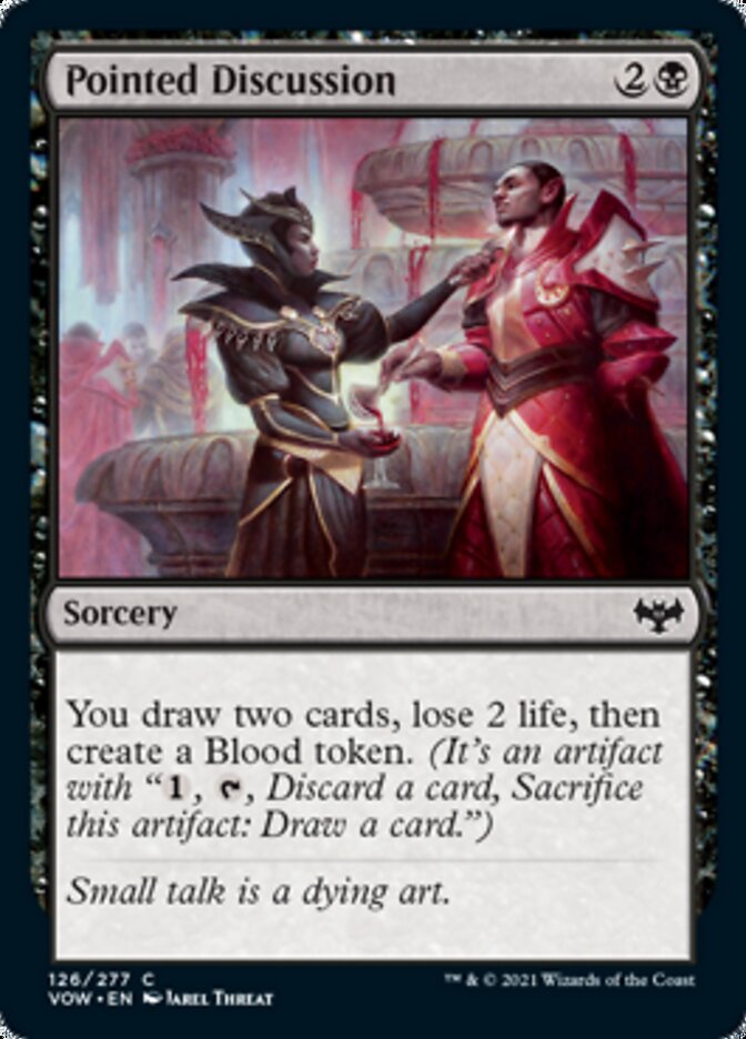 Pointed Discussion [Innistrad: Crimson Vow] | Silver Goblin