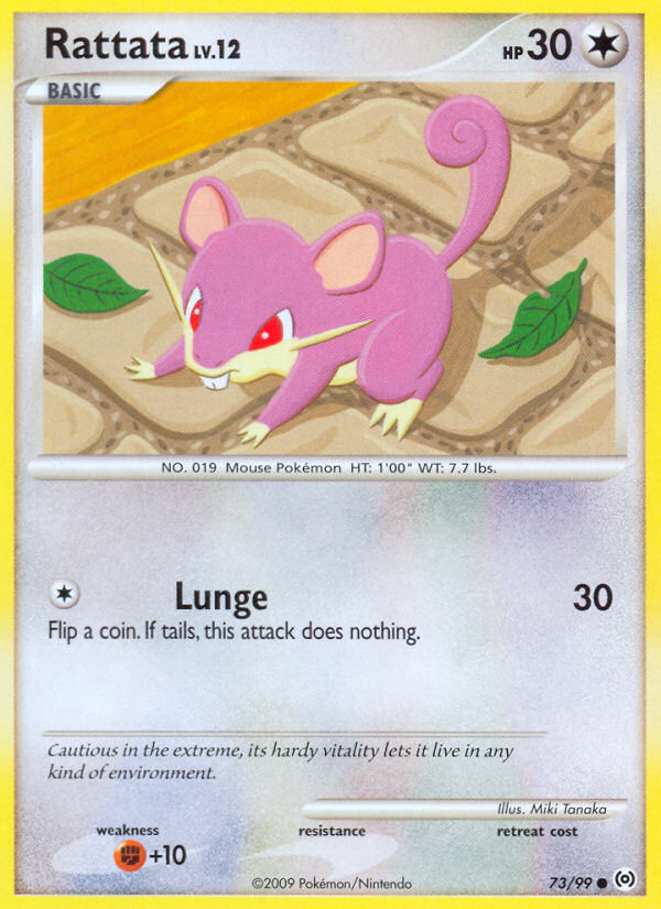 Rattata (73/99) [Platinum: Arceus] | Silver Goblin