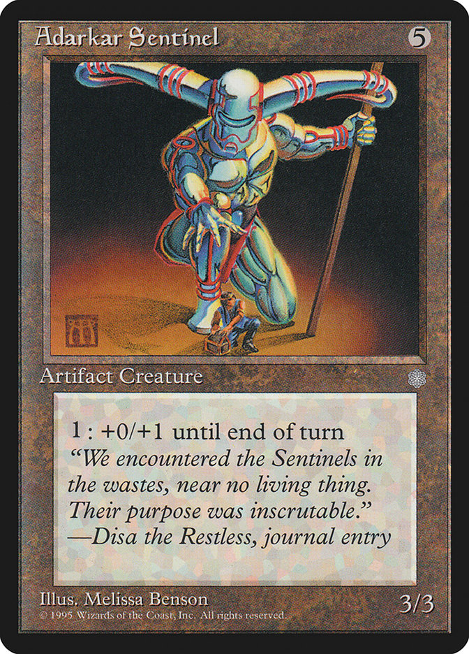 Adarkar Sentinel [Ice Age] | Silver Goblin