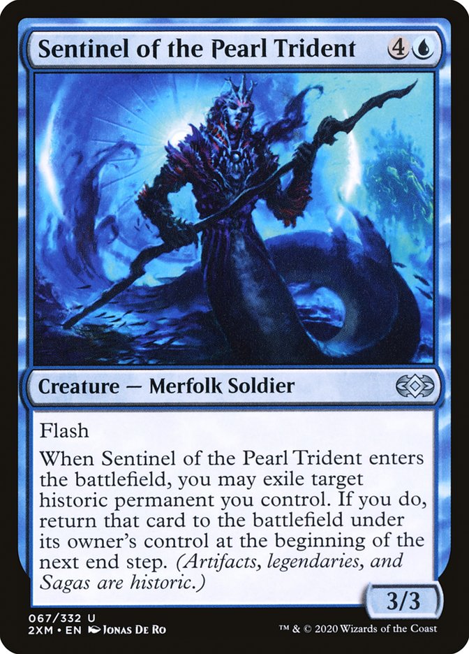 Sentinel of the Pearl Trident [Double Masters] | Silver Goblin