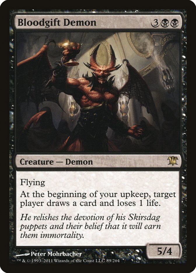 Bloodgift Demon [Innistrad] | Silver Goblin