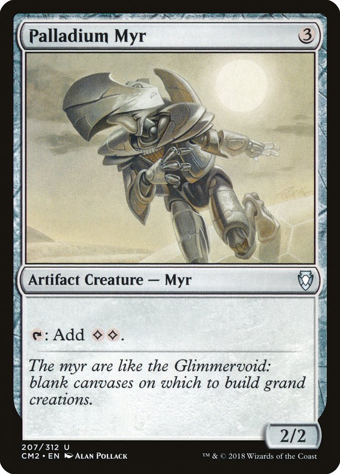 Palladium Myr [Commander Anthology Volume II] | Silver Goblin