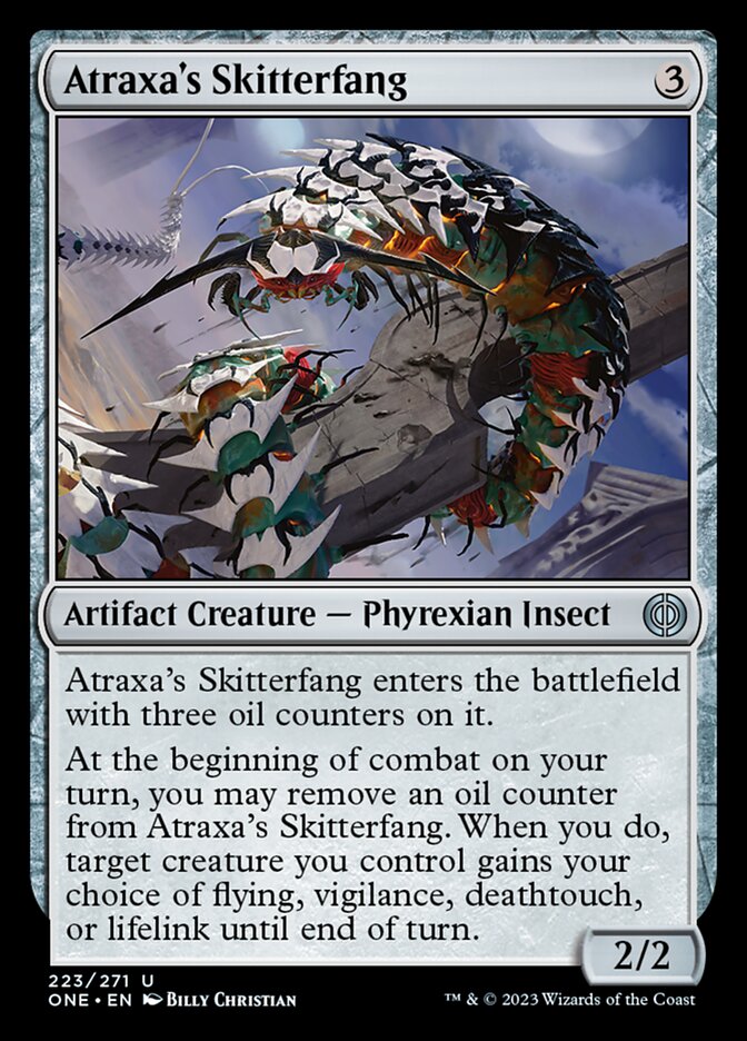 Atraxa's Skitterfang [Phyrexia: All Will Be One] | Silver Goblin
