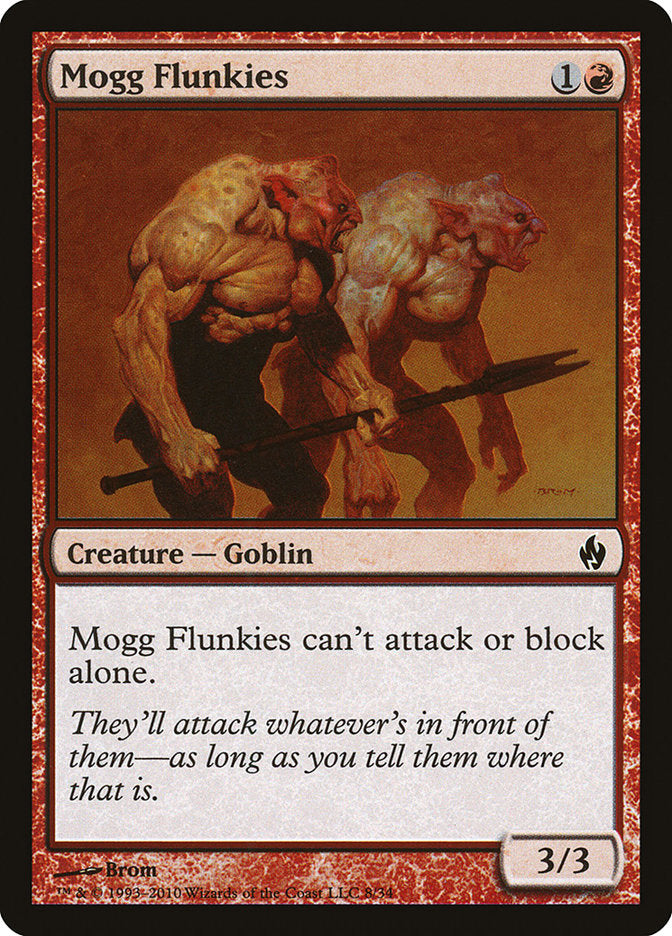 Mogg Flunkies [Premium Deck Series: Fire and Lightning] | Silver Goblin