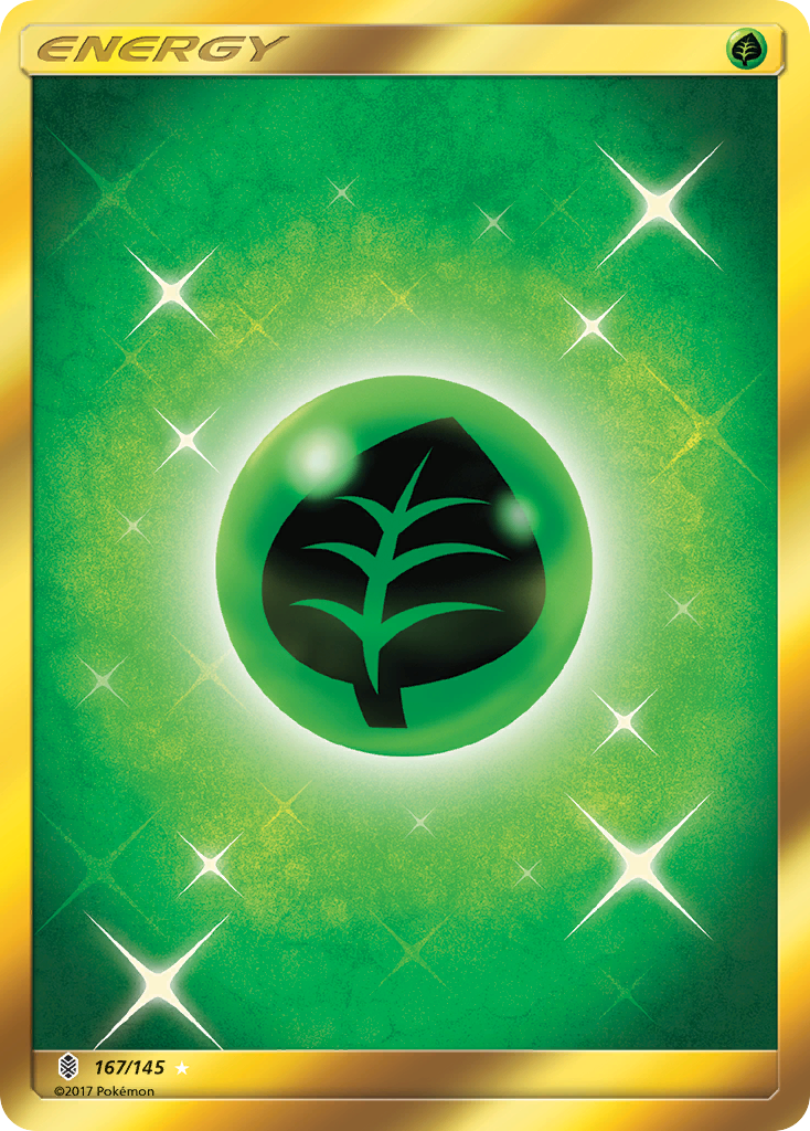 Grass Energy (167/145) [Sun & Moon: Guardians Rising] | Silver Goblin