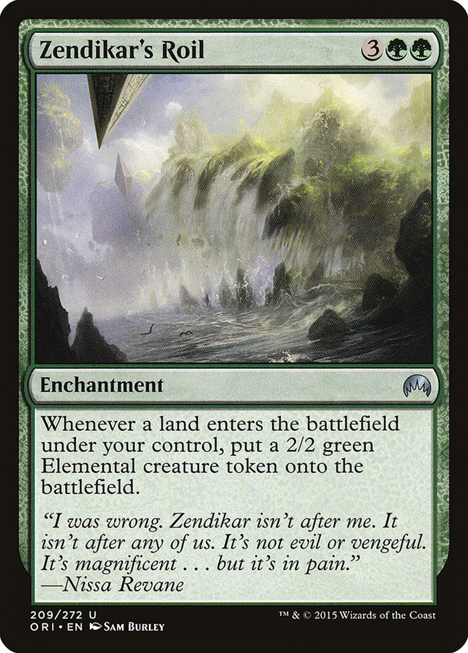 Zendikar's Roil [Magic Origins] | Silver Goblin