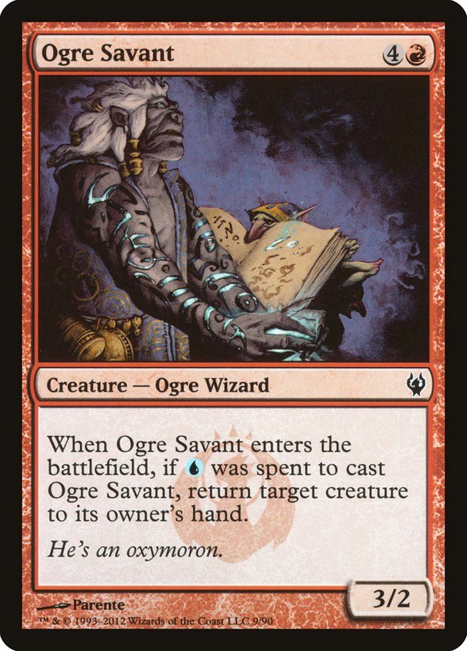 Ogre Savant [Duel Decks: Izzet vs. Golgari] | Silver Goblin