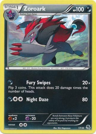 Zoroark (17/30) [Black & White: Trainer Kit - Zoroark] | Silver Goblin