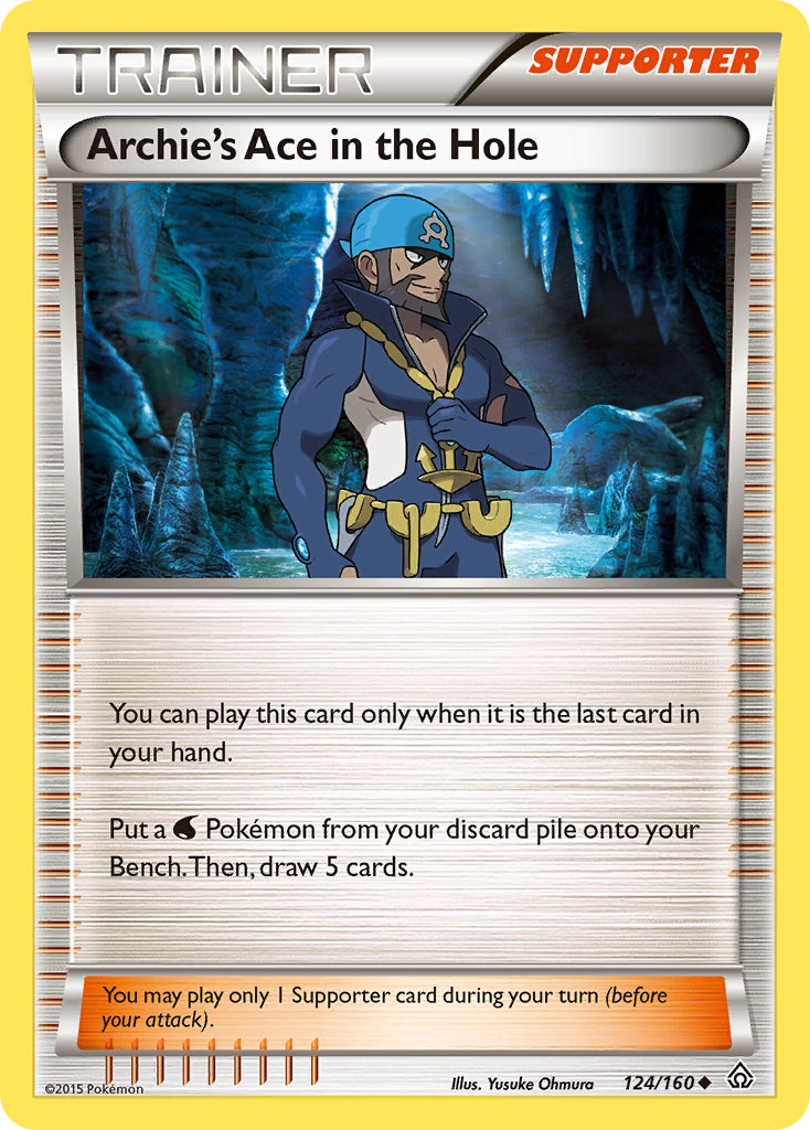 Archie's Ace in the Hole (124/160) [XY: Primal Clash] | Silver Goblin