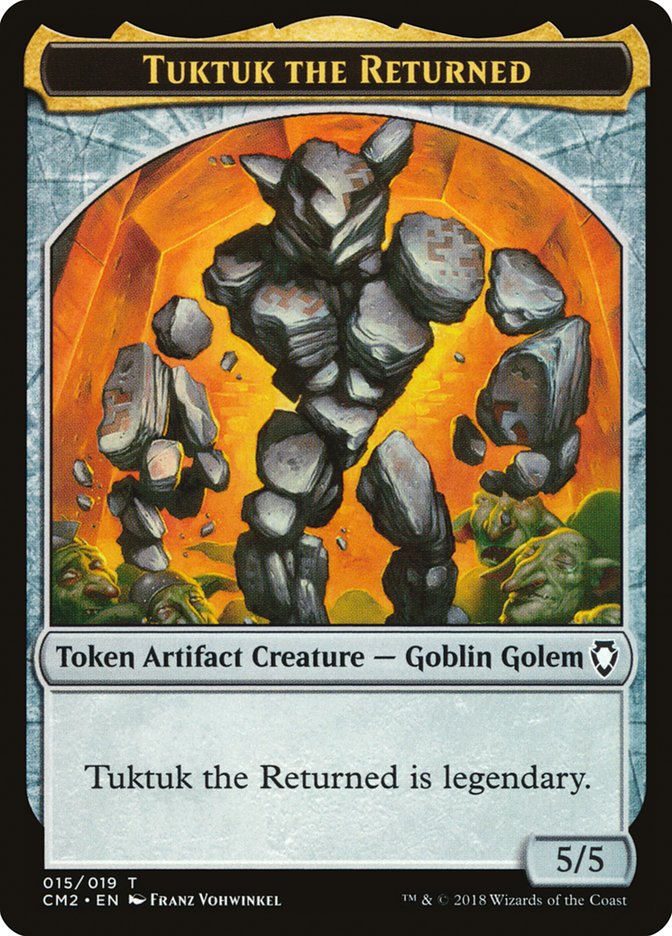 Tuktuk the Returned Token [Commander Anthology Volume II Tokens] | Silver Goblin