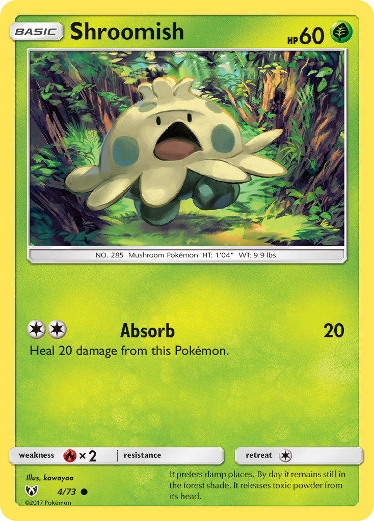 Shroomish (4/73) [Sun & Moon: Shining Legends] | Silver Goblin