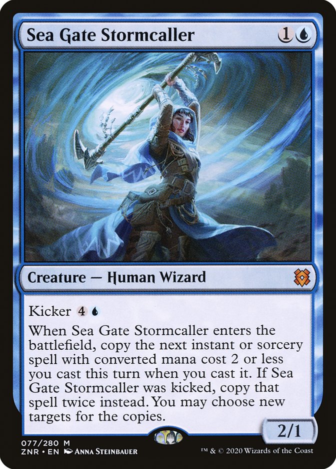 Sea Gate Stormcaller [Zendikar Rising] | Silver Goblin