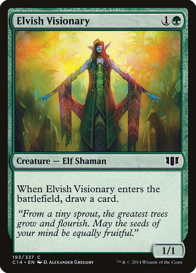 Elvish Visionary [Commander 2014] | Silver Goblin