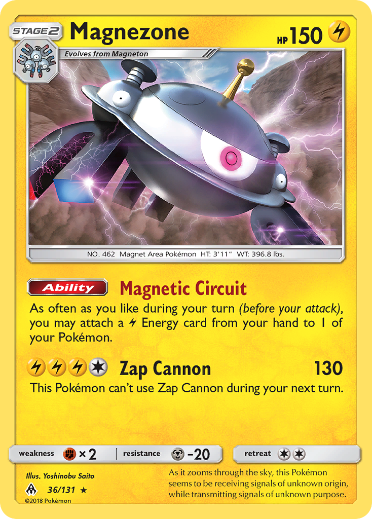 Magnezone (36/131) [Sun & Moon: Forbidden Light] | Silver Goblin