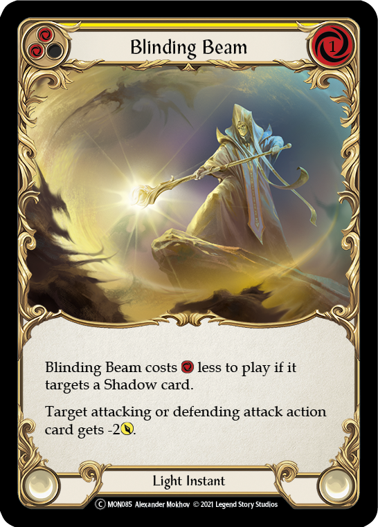 Blinding Beam (Yellow) [U-MON085] (Monarch Unlimited)  Unlimited Normal | Silver Goblin