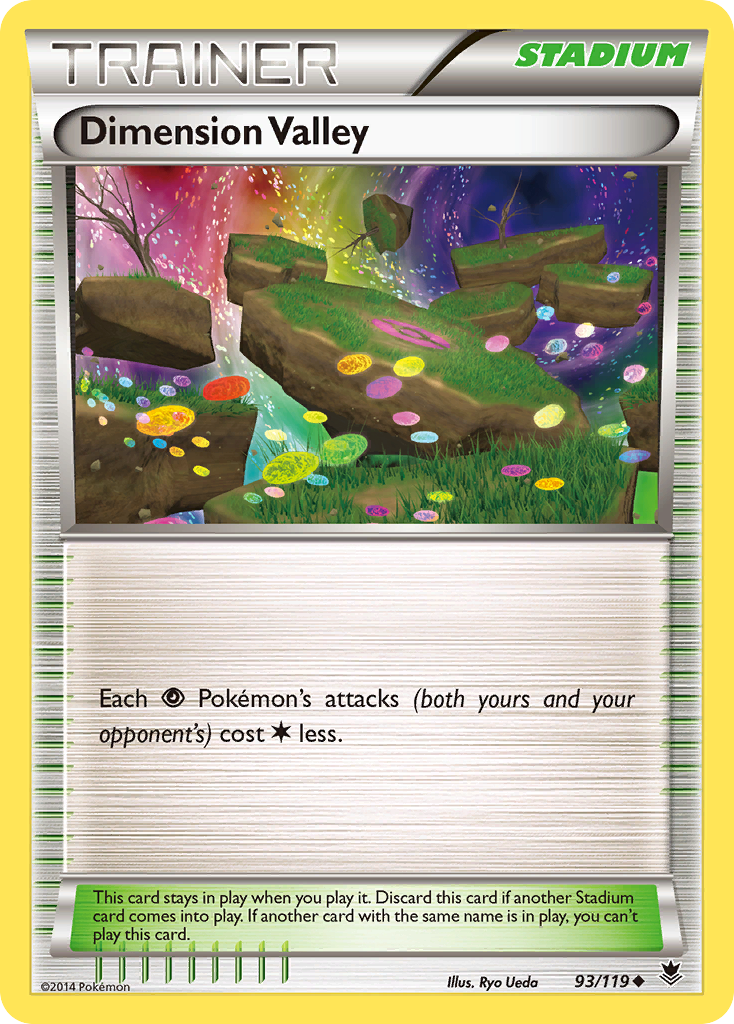 Dimension Valley (93/119) [XY: Phantom Forces] | Silver Goblin