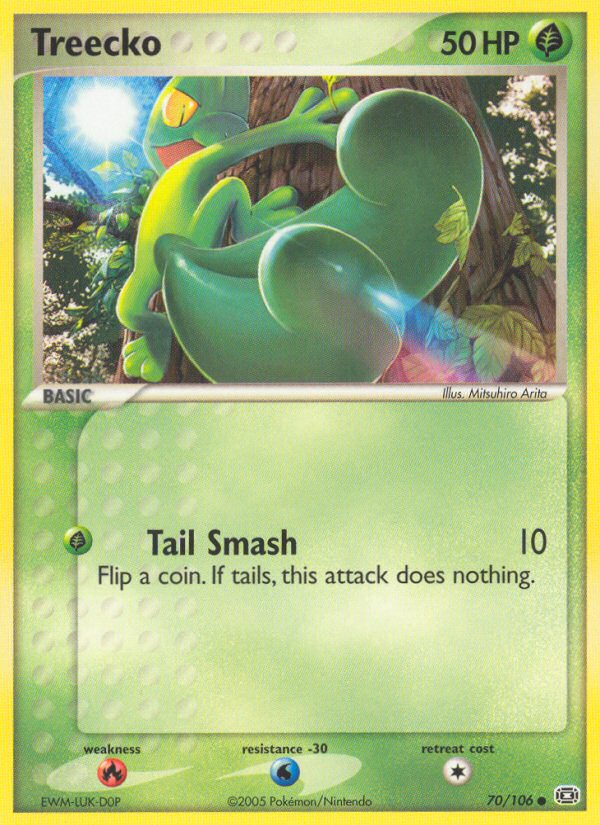 Treecko (70/106) [EX: Emerald] | Silver Goblin