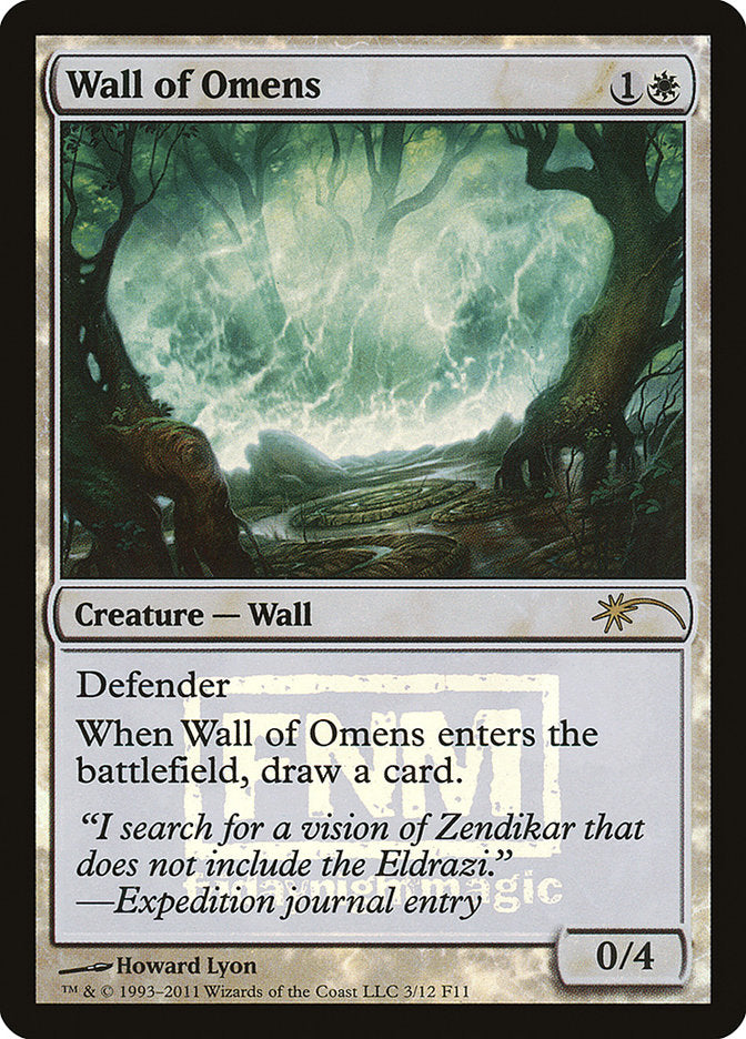 Wall of Omens [Friday Night Magic 2011] | Silver Goblin