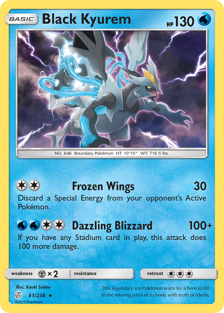 Black Kyurem (61/236) [Sun & Moon: Cosmic Eclipse] | Silver Goblin