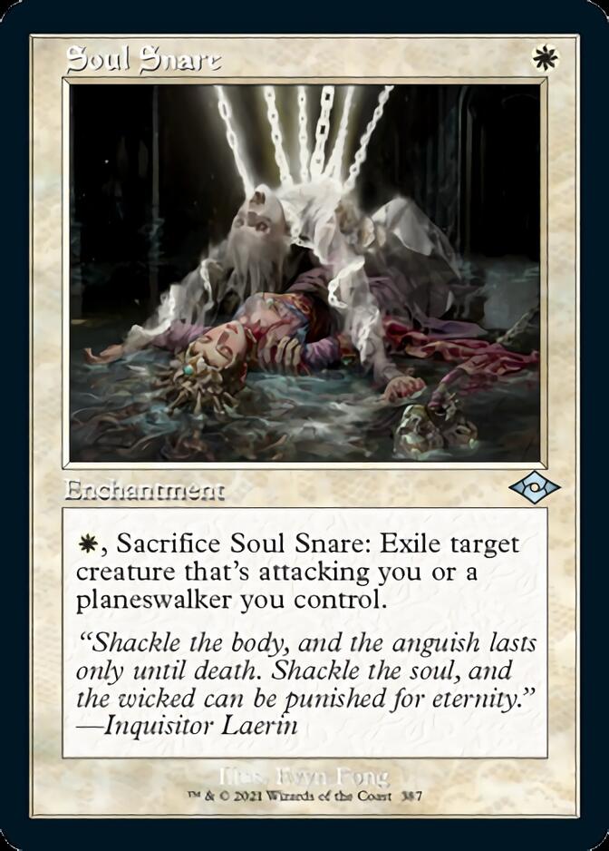 Soul Snare (Retro Foil Etched) [Modern Horizons 2] | Silver Goblin