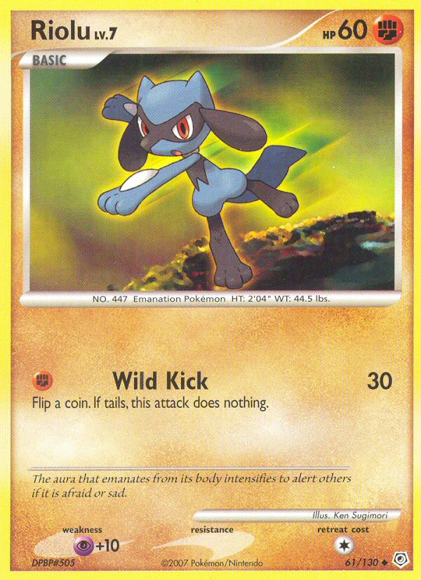 Riolu (61/130) [Diamond & Pearl: Base Set] | Silver Goblin