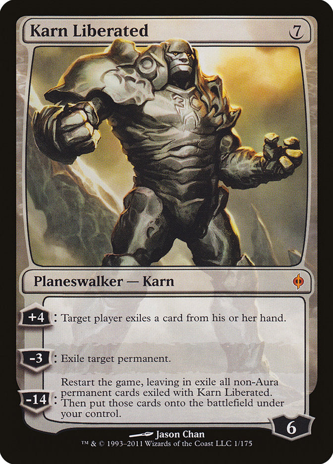 Karn Liberated [New Phyrexia] | Silver Goblin
