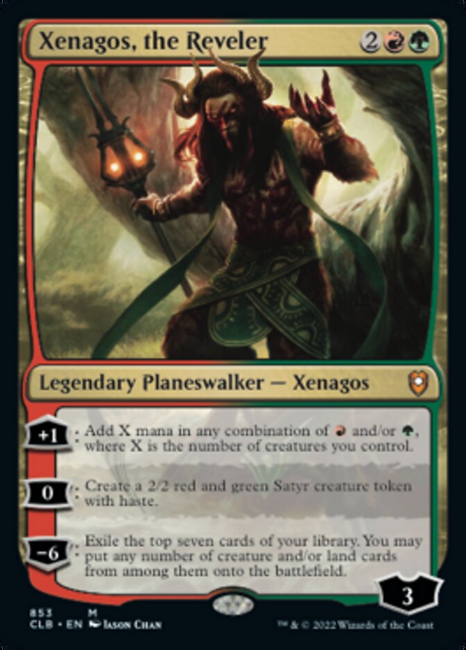 Xenagos, the Reveler [Commander Legends: Battle for Baldur's Gate] | Silver Goblin