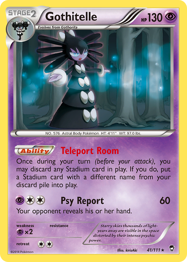 Gothitelle (41/111) [XY: Furious Fists] | Silver Goblin