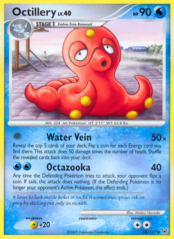 Octillery (58/127) [Platinum: Base Set] | Silver Goblin