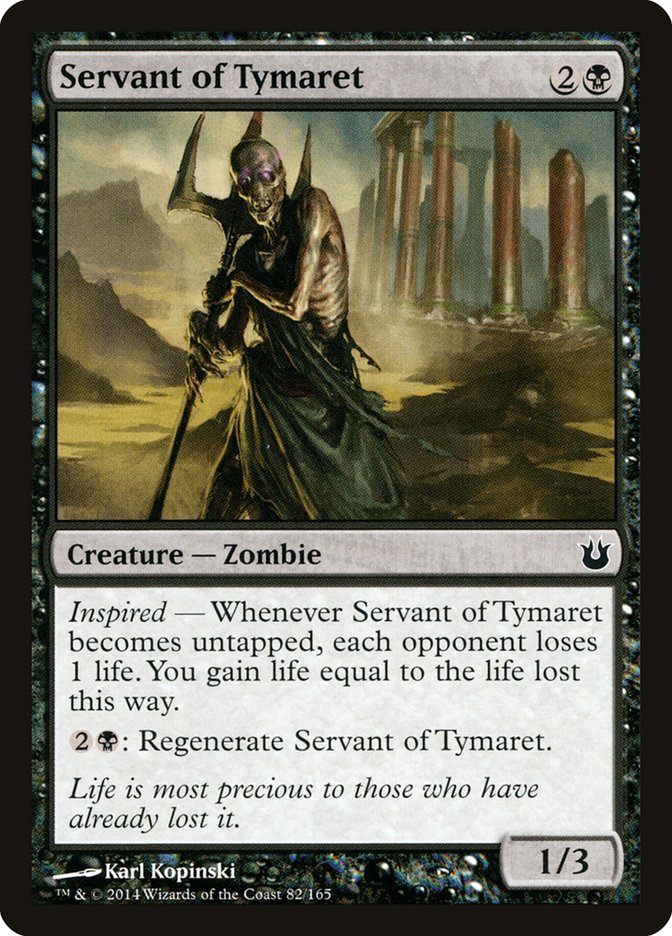 Servant of Tymaret [Born of the Gods] | Silver Goblin