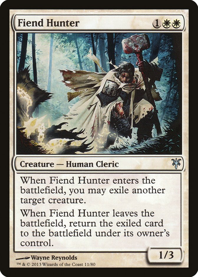 Fiend Hunter [Duel Decks: Sorin vs. Tibalt] | Silver Goblin