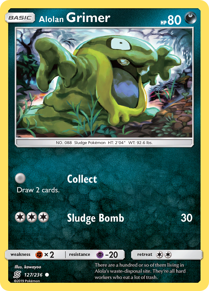 Alolan Grimer (127/236) [Sun & Moon: Unified Minds] | Silver Goblin