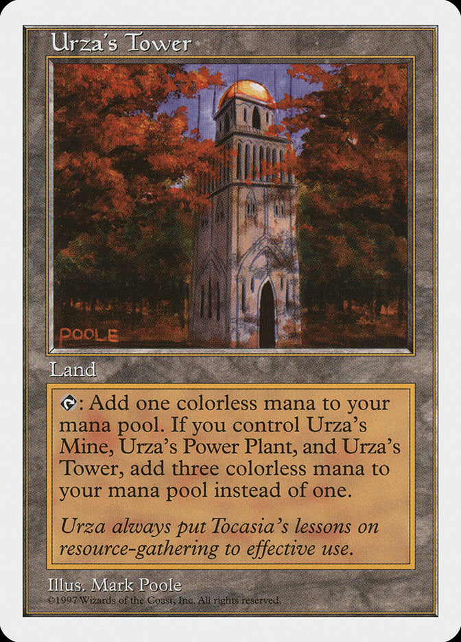 Urza's Tower [Fifth Edition] | Silver Goblin