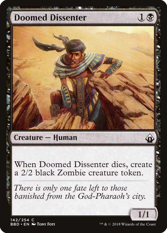 Doomed Dissenter [Battlebond] | Silver Goblin