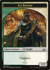 Saproling // Elf Knight Double-Sided Token [Guilds of Ravnica Guild Kit Tokens] | Silver Goblin