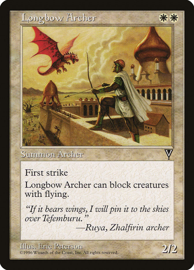 Longbow Archer [Visions] | Silver Goblin