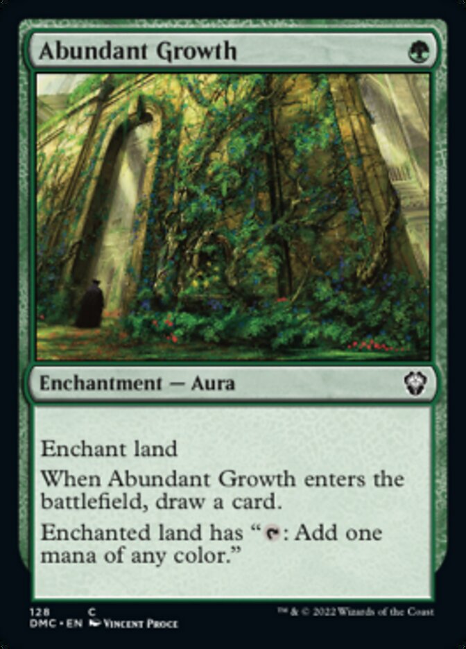 Abundant Growth [Dominaria United Commander] | Silver Goblin