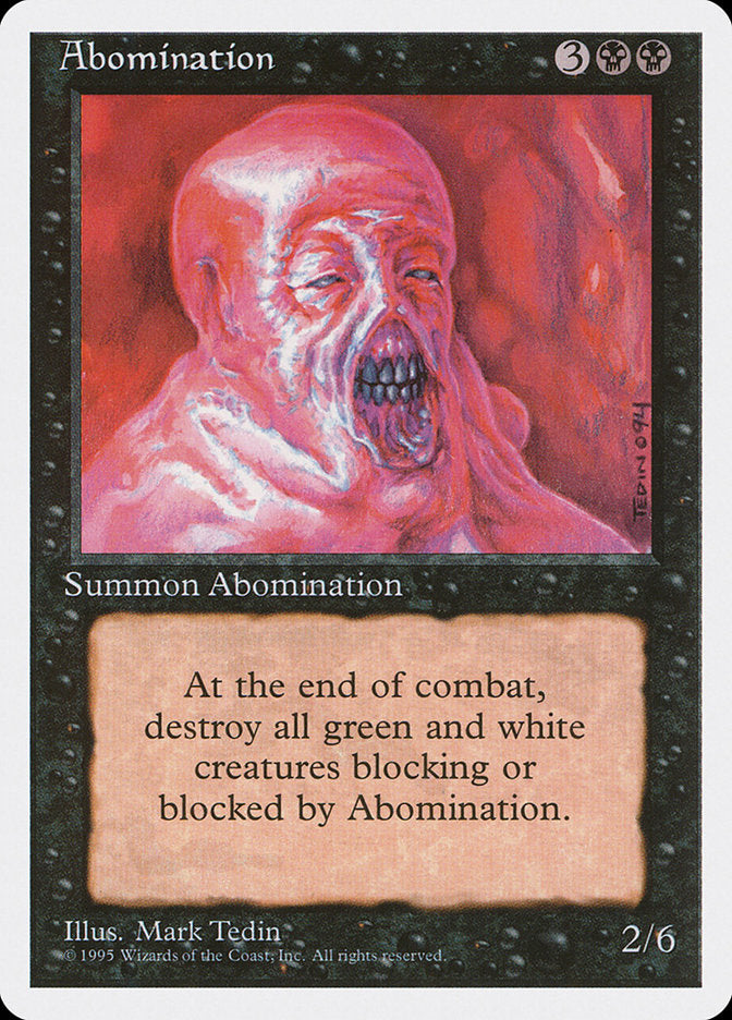 Abomination [Fourth Edition] | Silver Goblin