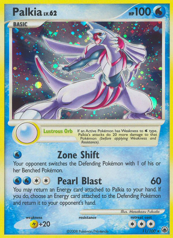 Palkia (11/100) [Diamond & Pearl: Majestic Dawn] | Silver Goblin