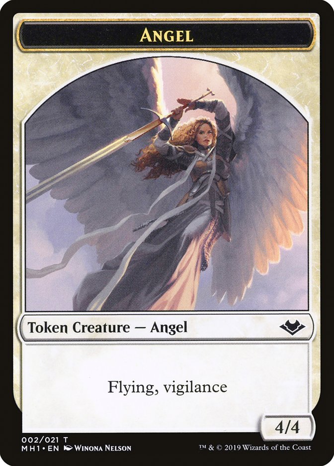 Angel Token [Modern Horizons Tokens] | Silver Goblin