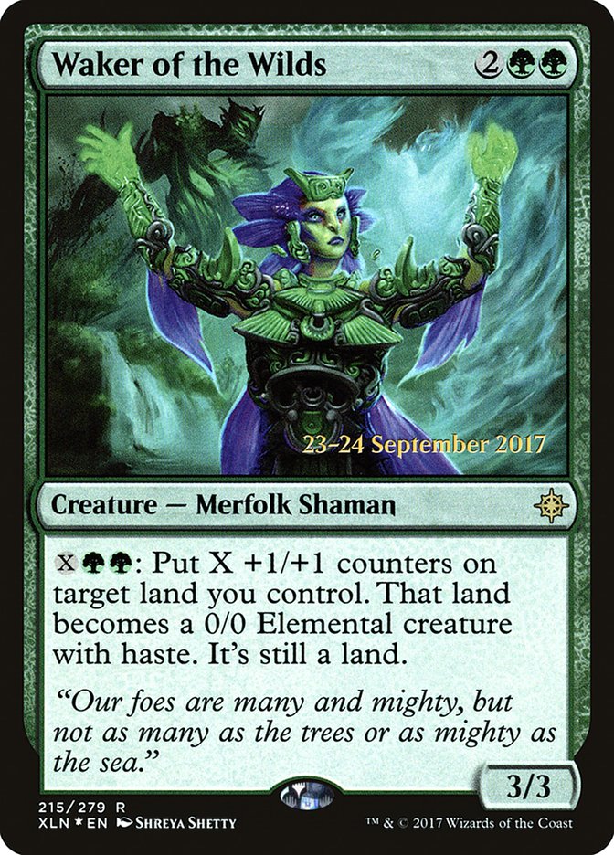 Waker of the Wilds [Ixalan Prerelease Promos] | Silver Goblin