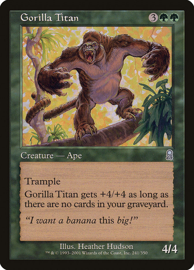 Gorilla Titan [Odyssey] | Silver Goblin