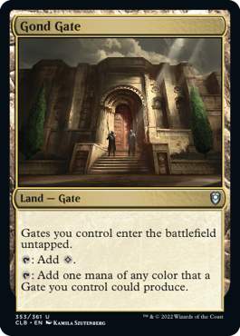 Gond Gate [Commander Legends: Battle for Baldur's Gate] | Silver Goblin