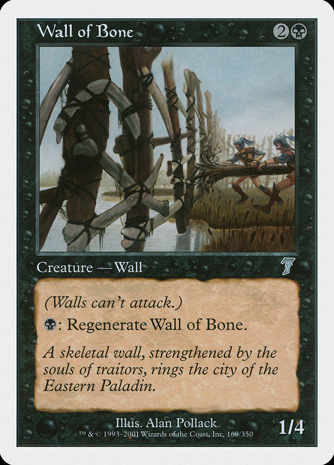 Wall of Bone [Seventh Edition] | Silver Goblin