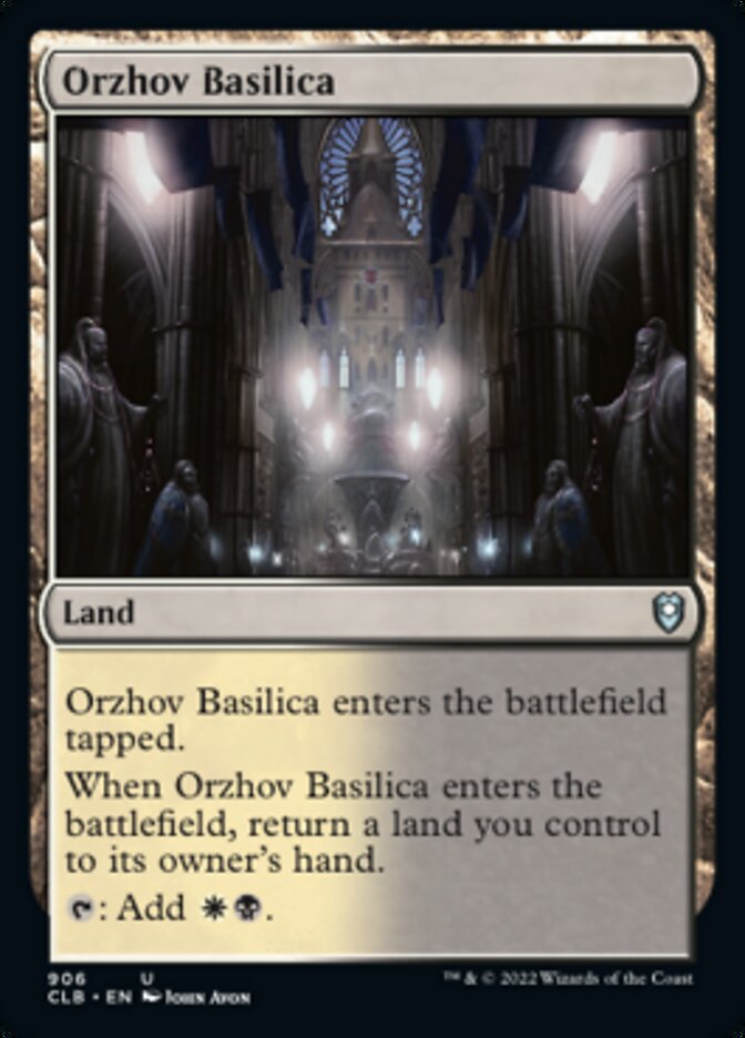 Orzhov Basilica [Commander Legends: Battle for Baldur's Gate] | Silver Goblin