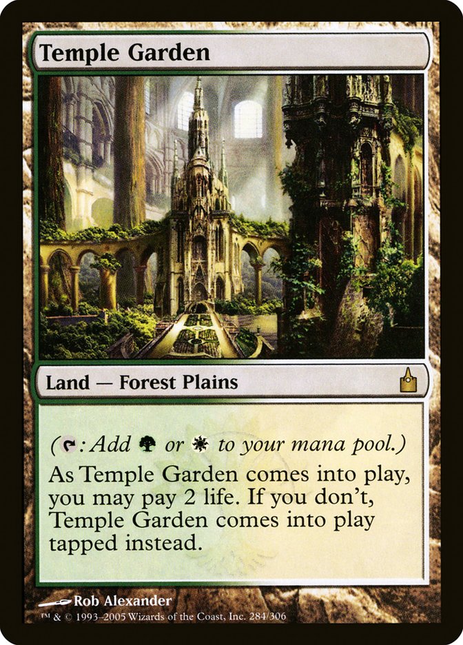 Temple Garden [Ravnica: City of Guilds] | Silver Goblin