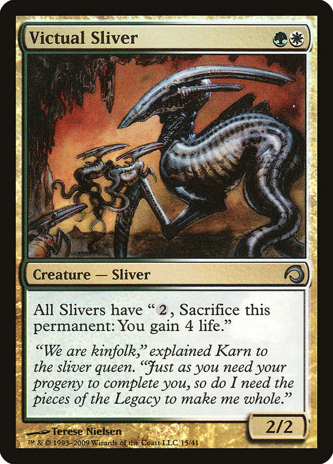 Victual Sliver [Premium Deck Series: Slivers] | Silver Goblin