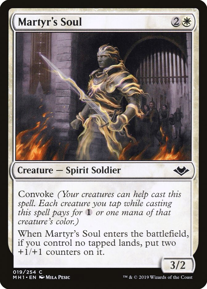 Martyr's Soul [Modern Horizons] | Silver Goblin