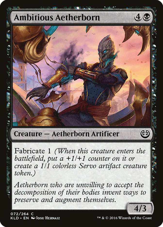 Ambitious Aetherborn [Kaladesh] | Silver Goblin
