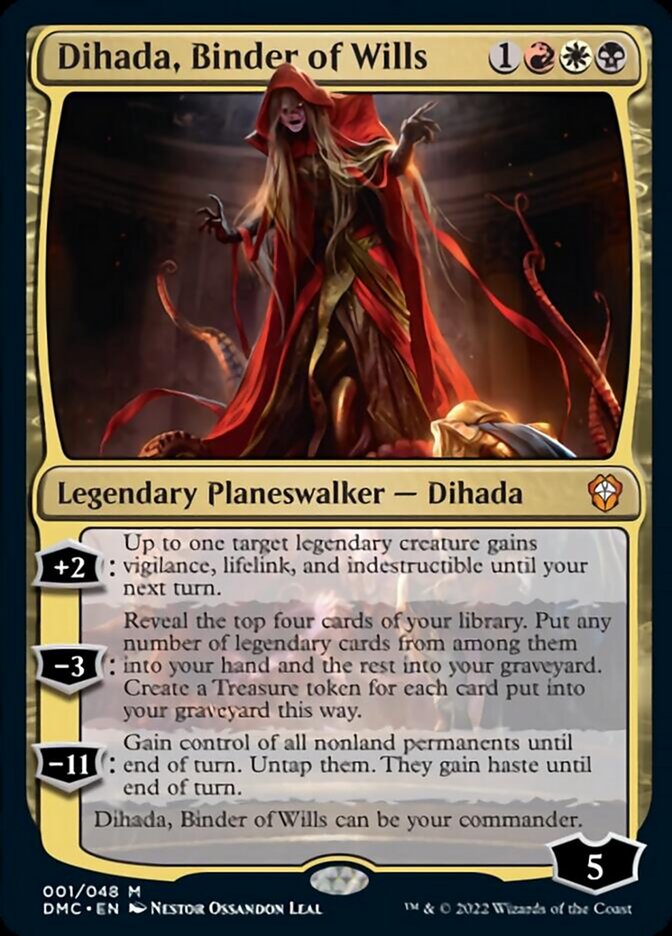 Dihada, Binder of Wills [Dominaria United Commander] | Silver Goblin